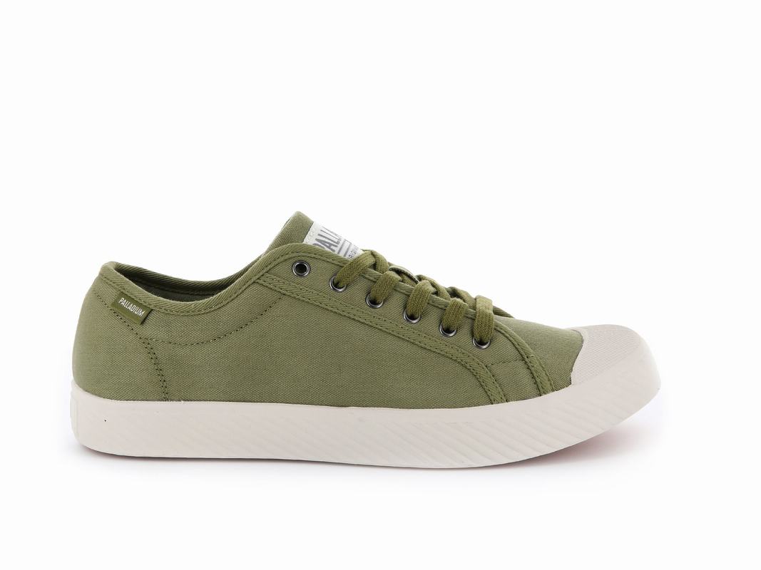 Zapatos Palladium Pallaphoenix Og Canvas Bajas Mujer - Verde Oliva ||EOTH-98750||